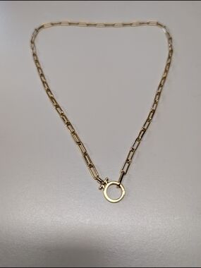 Gorjana Parker Necklace - Gold-Plated Paperclip Chain